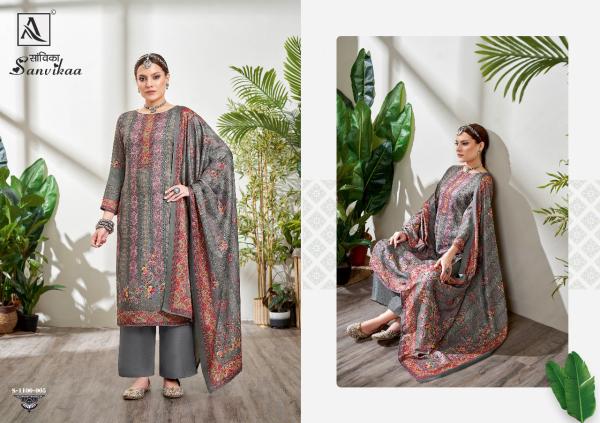 Alok Sanvikaa Winter Wear Pashmina Dress Material Collection